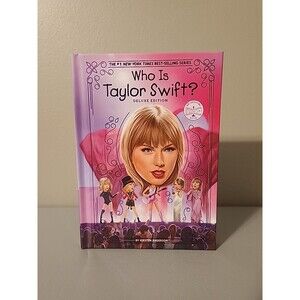 Who Is Taylor Swift? Deluxe Edition by Kirsten Anderson Hardcover Book New